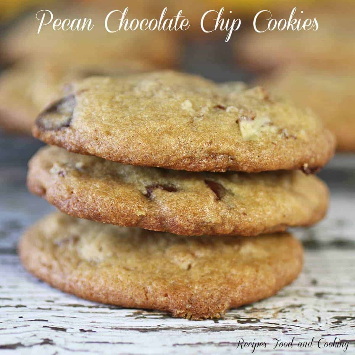 Pecan Chocolate Chip Cookies Princess Pinky Girl