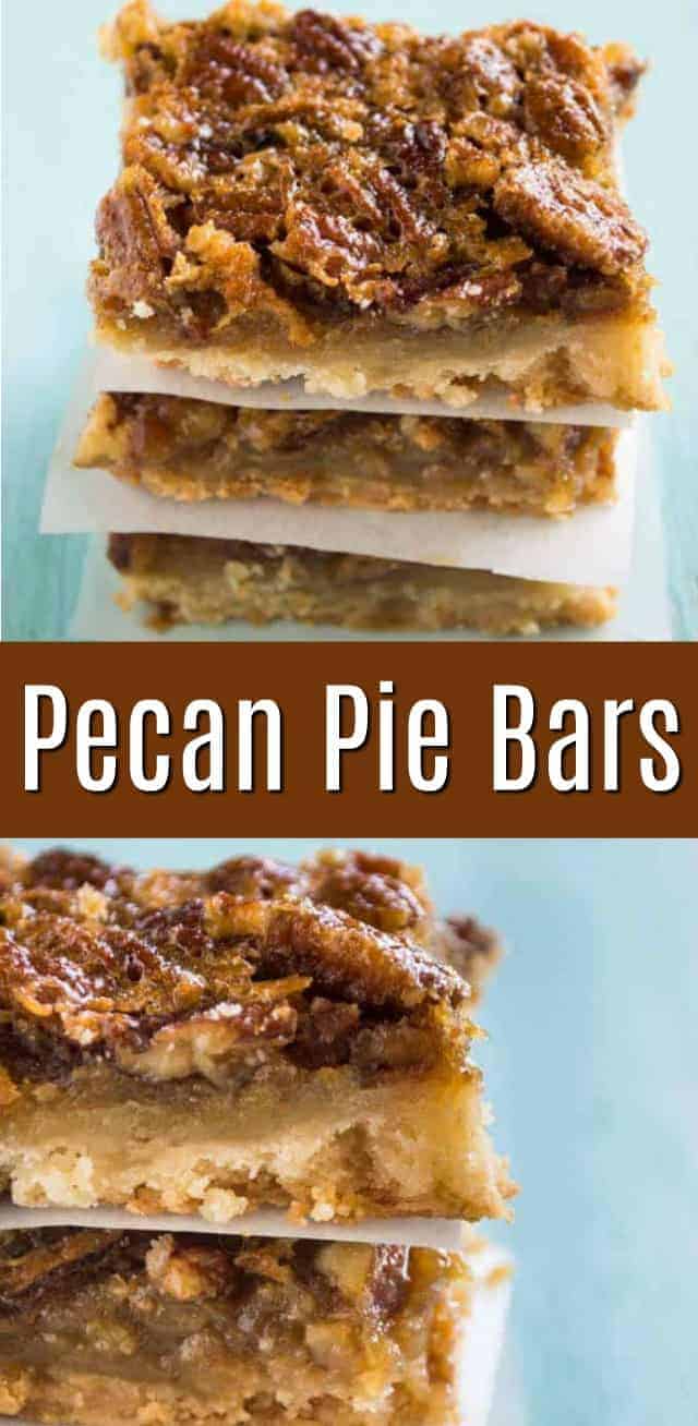 Pecan Pie Bars pinterest image