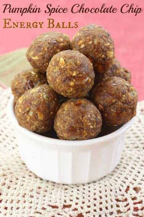 Cinnamon Caramel Apple Energy Balls