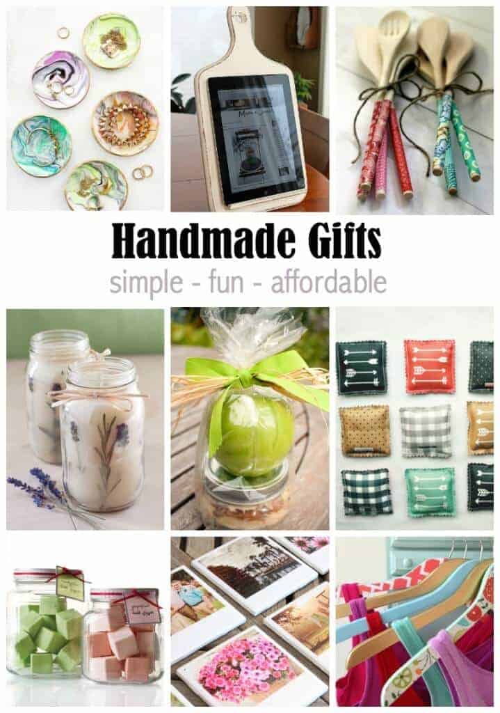 Handmade Gift Ideas that Anyone Can Make! 