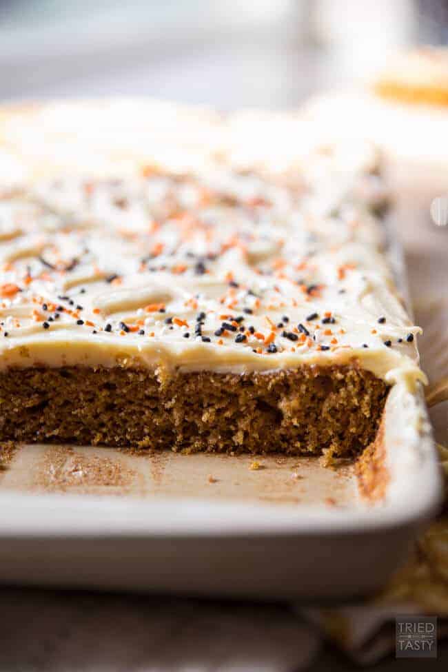 These Whole Wheat Pumpkin Cream Cheese Bars are the perfect way to kickoff the change of season. Soft, fluffy, moist, and flavorful!