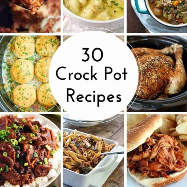 30 Days of Slow Cooker Recipes