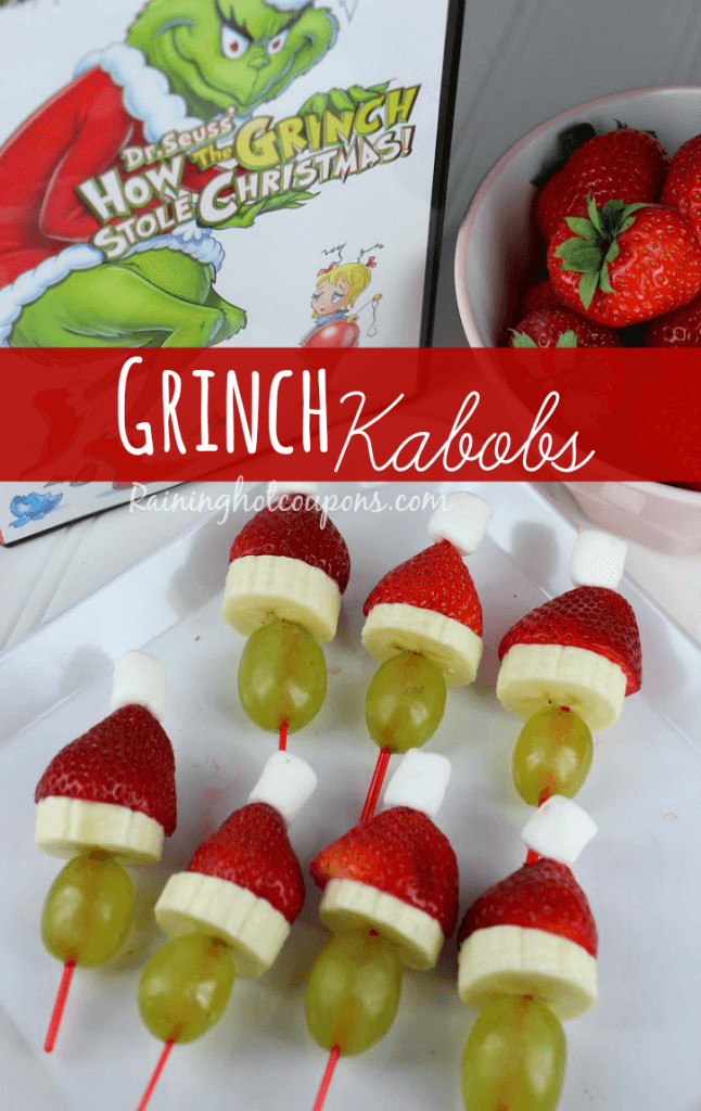 Grinch Kabobs by Raining Hot Coupons 