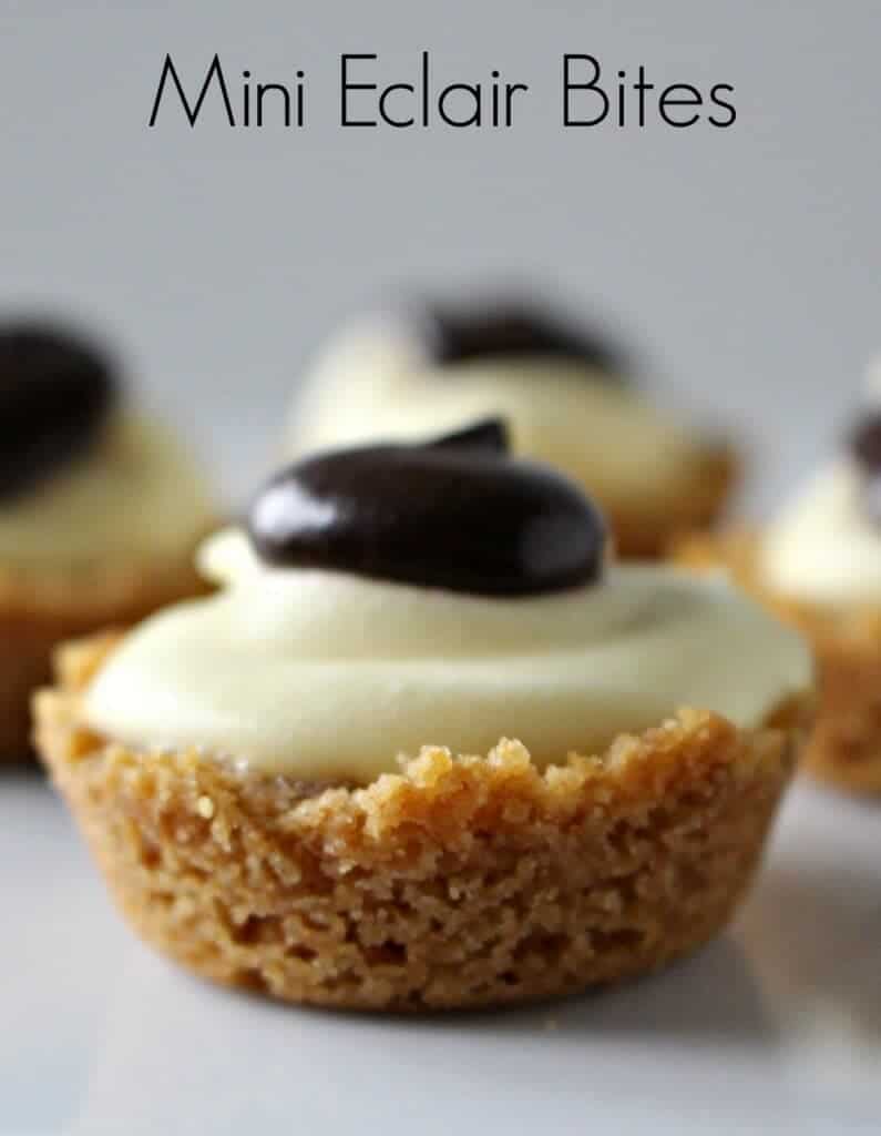 Mini Eclair Bites - an easy and delicious dessert