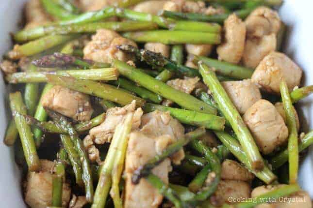 Chicken & Asparagus Stir Fry recipe