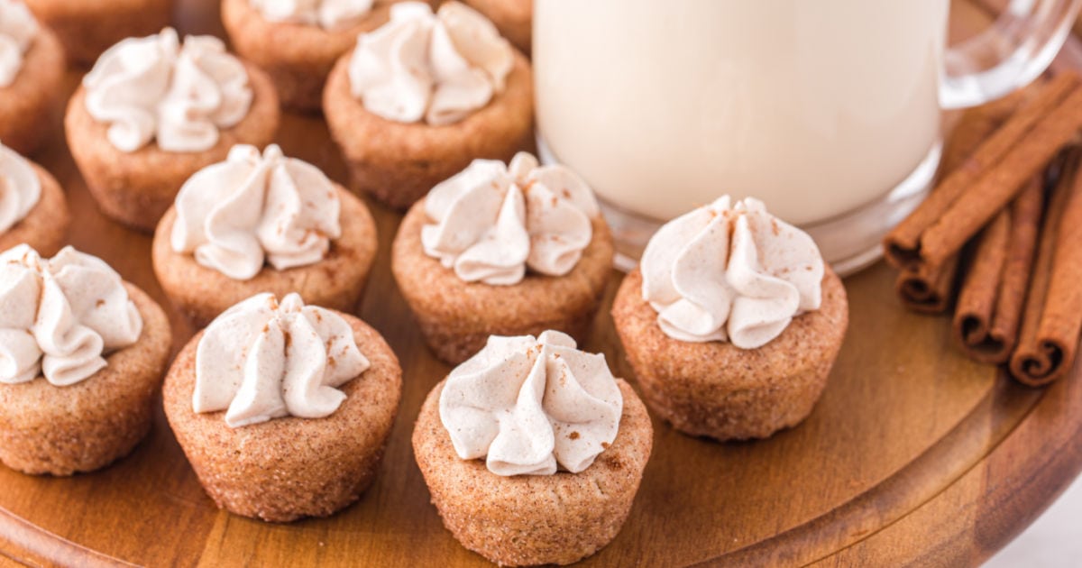 Eggnog Cookie Cups Princess Pinky Girl