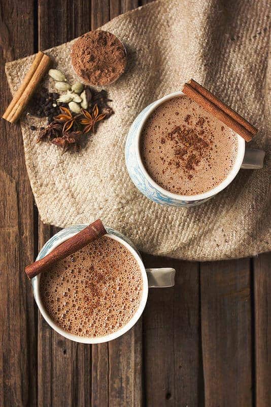 Chai Hot Chocolate by Tasty Yummies 