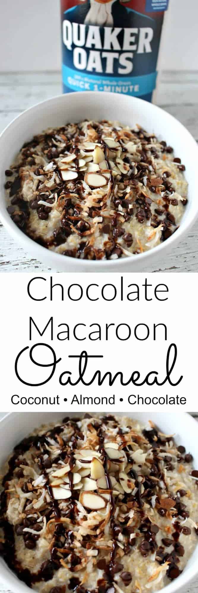 Chocolate Macaroon Oatmeal