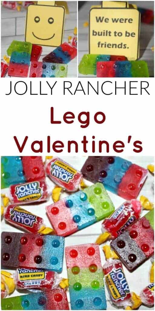 Jolly Rancher Lego Valentines form Princess Pinky Girl