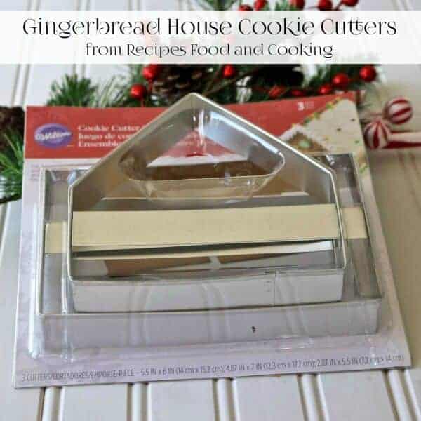 Gingerbread house cookie cutter