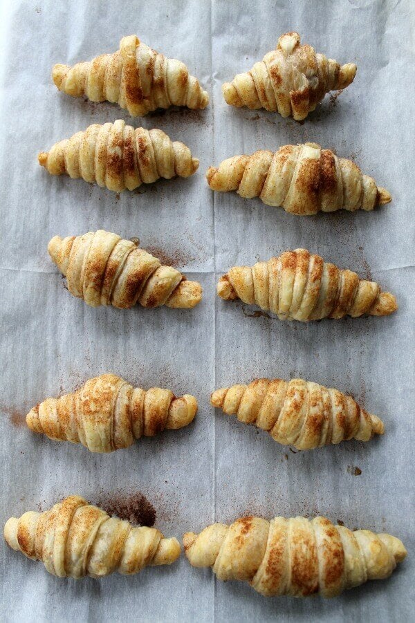 4 ingredients cinnamon croissants 