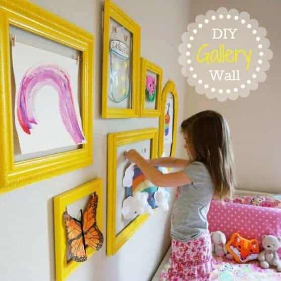 DIY Art Gallery Wall by the DIY Mommy 