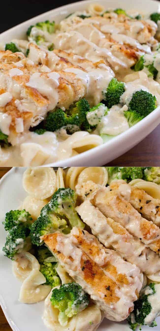 Easy Chicken and Broccoli Pasta from Smart School House