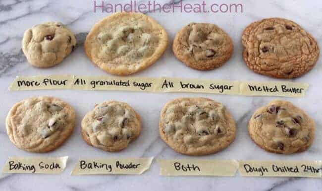 The ULTIMATE guide to chocolate chip cookies (from Handle the Heat) 