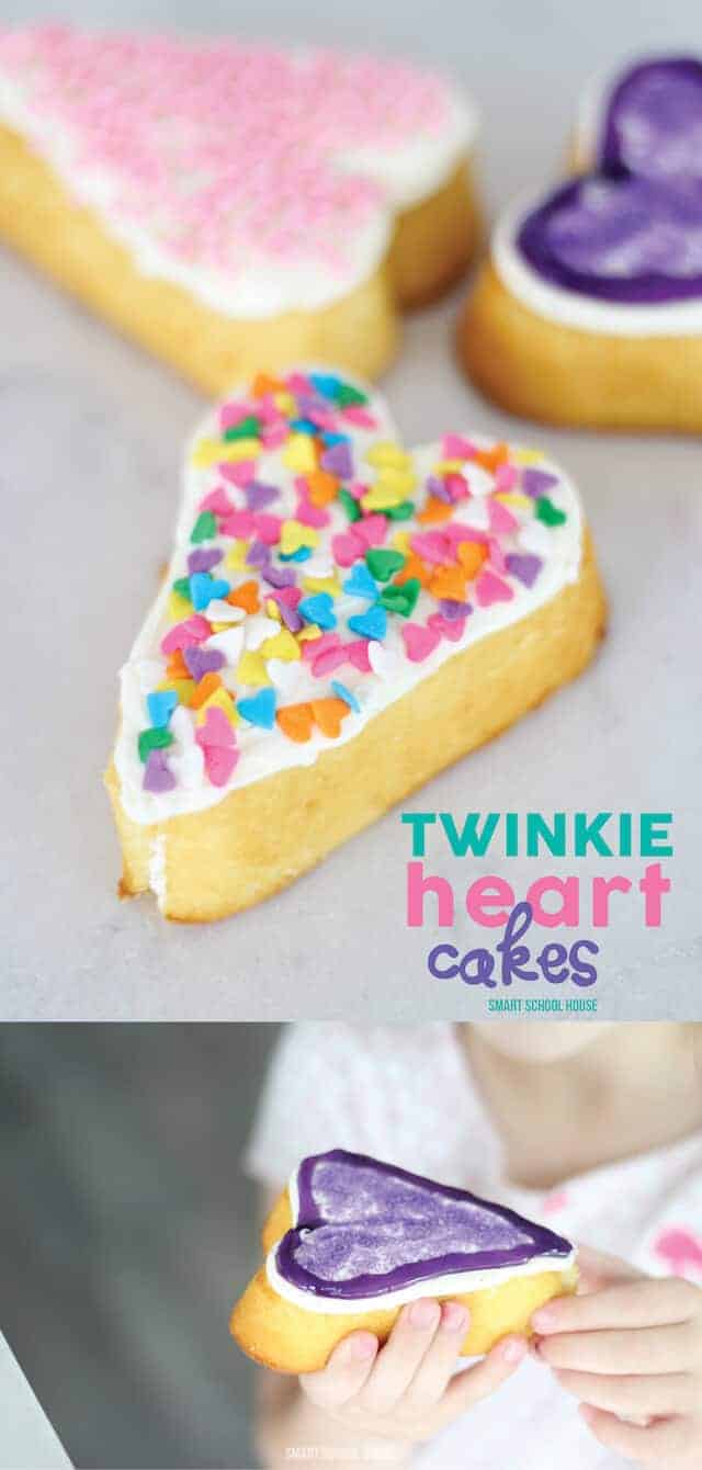 Twinkie Heart Cakes from Smart School House