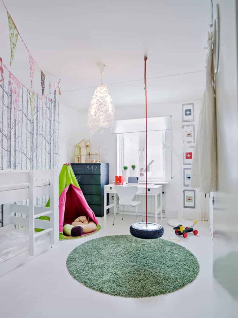 Children's Room with Natural Decor by Skonahem