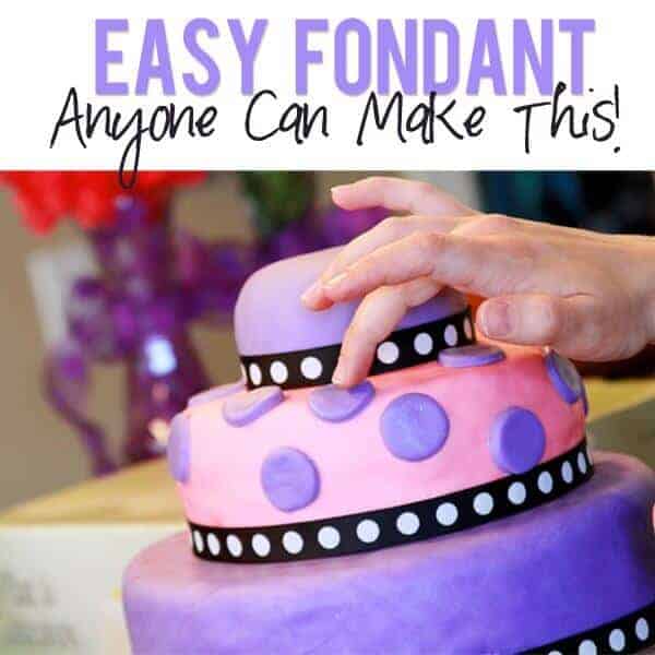 Easy to make marshmallow fondant recipe from How Does She 