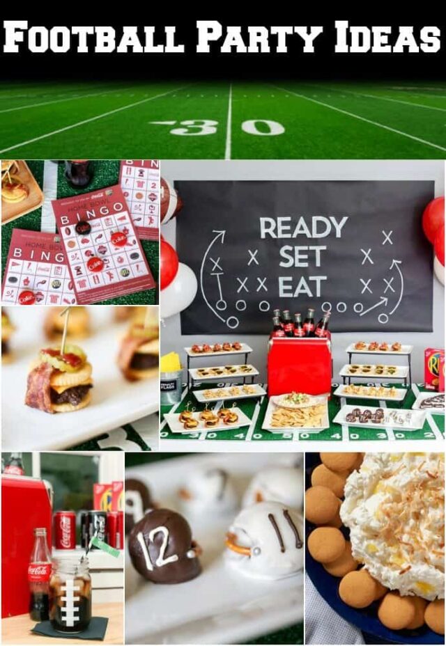 Football Party Ideas - Princess Pinky Girl