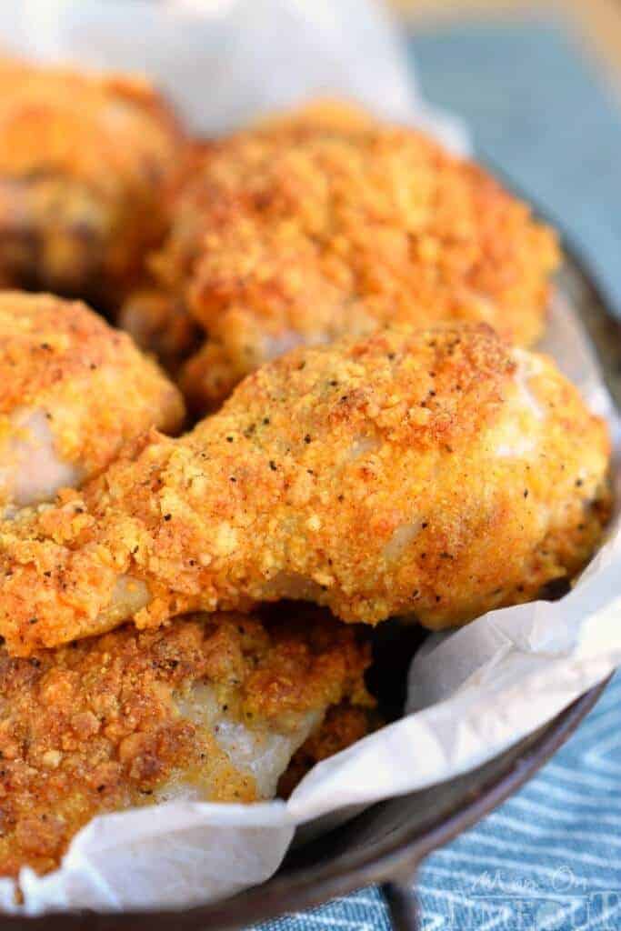 Buttermilk Ranch Oven Fried Chicken by Mom on Timeout 