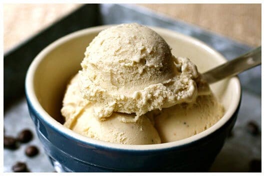 Coffee Ice Cream with Mud Pie Mojo from A Farm Girls Dabbles