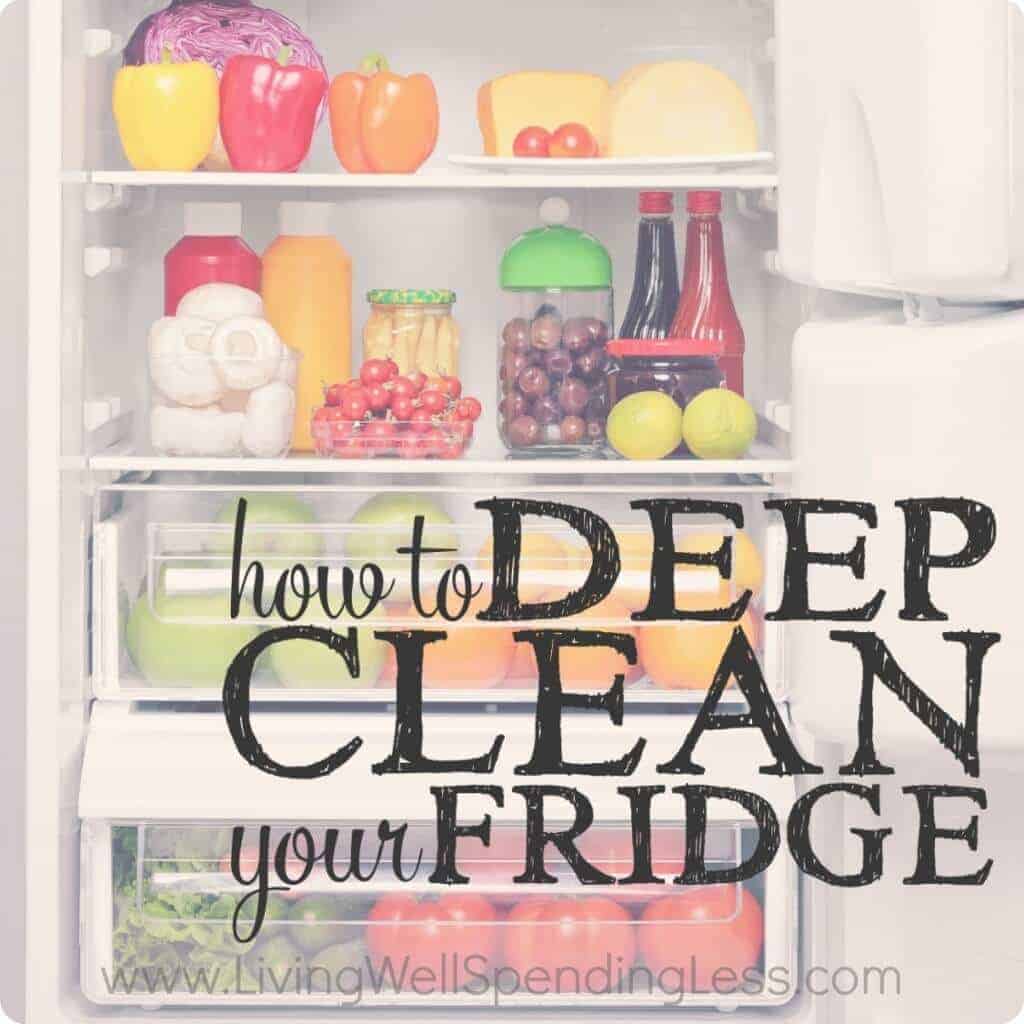 How to Deep Clean your Fridge 