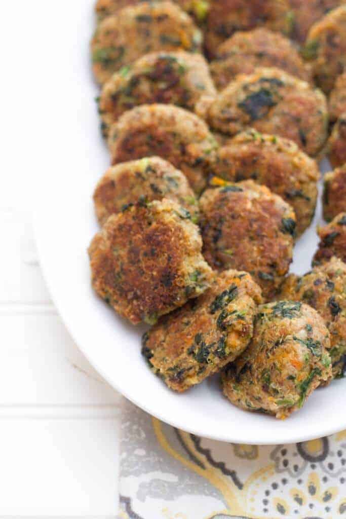 Spinach Quinoa Patties by Back to Her Roots 