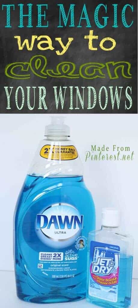 The Magic Way to Clean Your Windows by Made from Pinterest