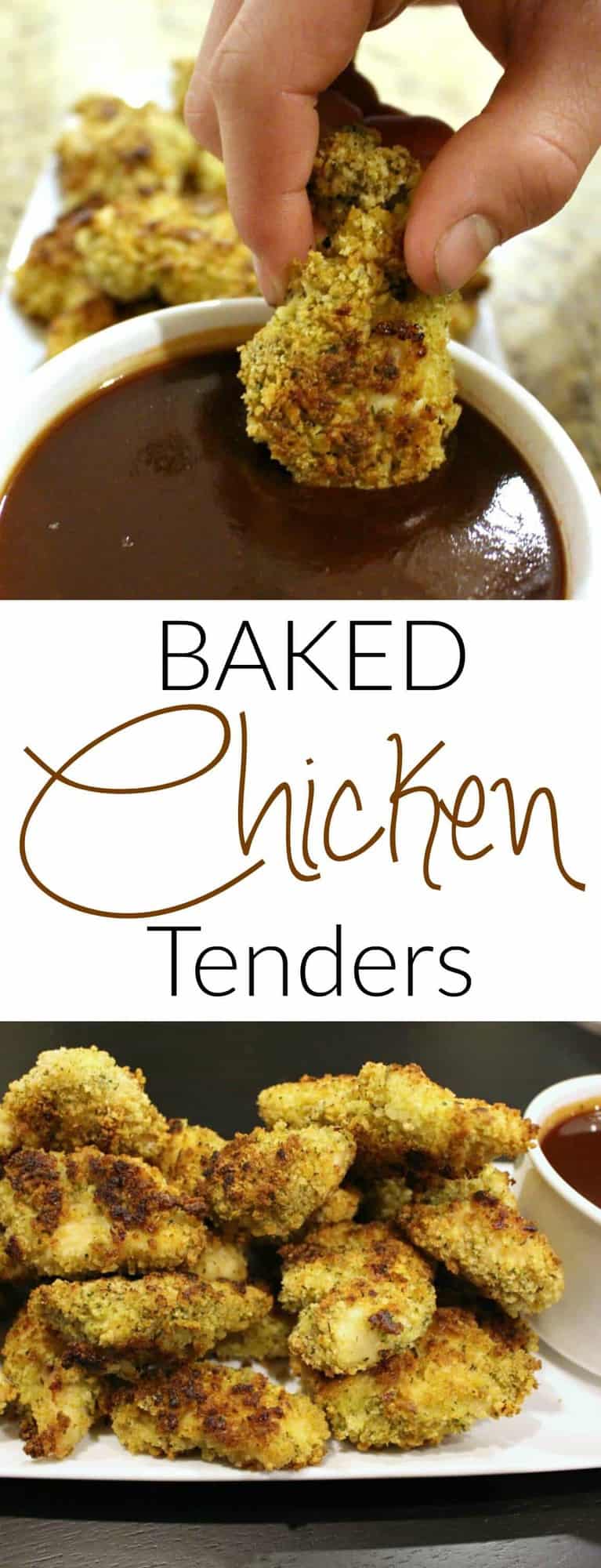 Baked Chicken Tenders - a healthy and delicious weeknight meal for the family