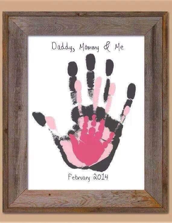 DIY Family Handprints by DIY Fun Ideas