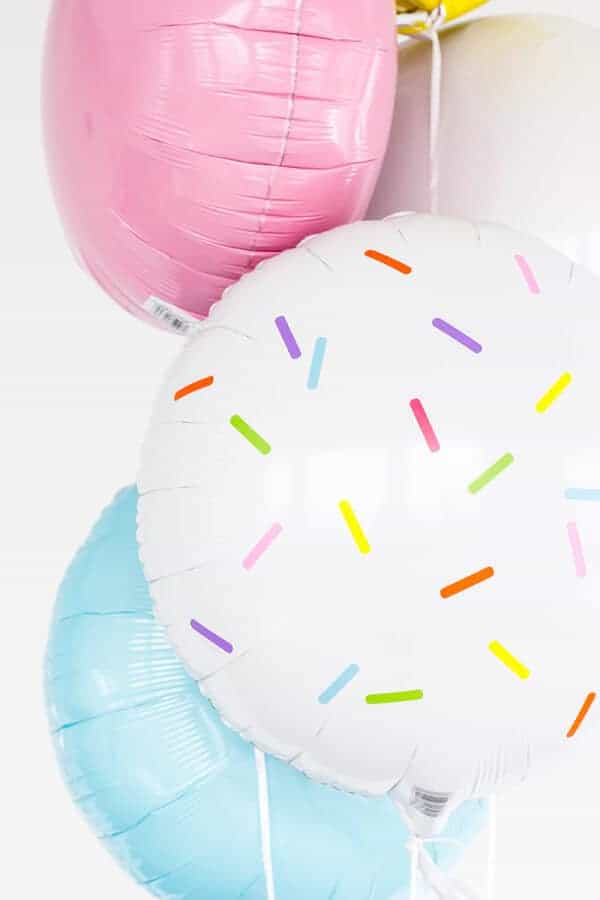 DIY Sprinkles Balloon Stickers by Studio DIY 