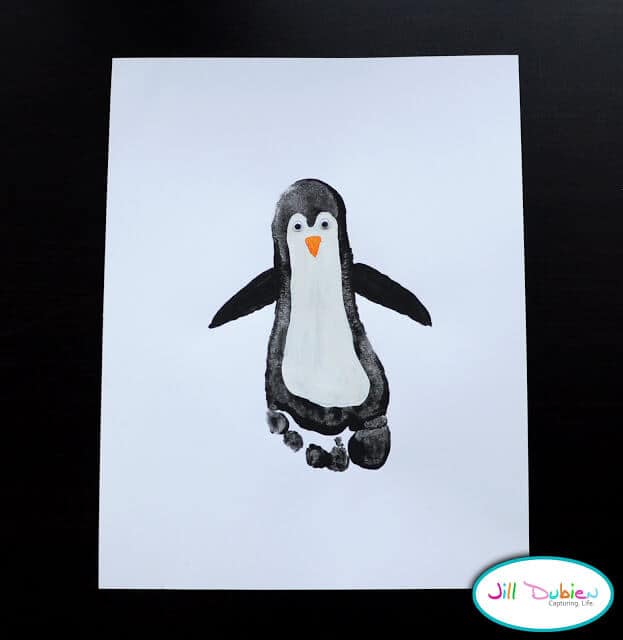 Footprint Penguins by Meet the Dubiens