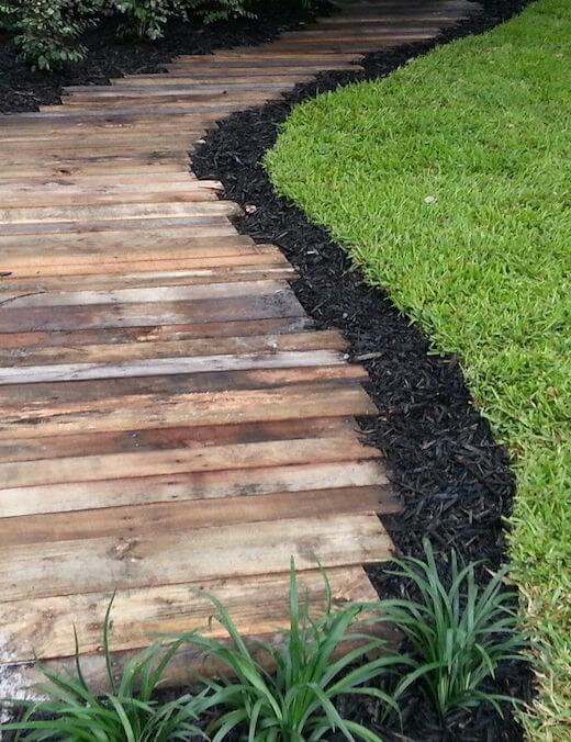Pallet Pathway from Devine Paint Center