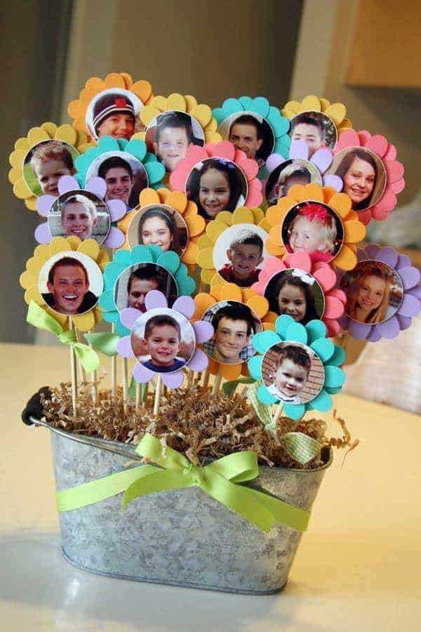 Photo Flower Pot from Mandy Douglass