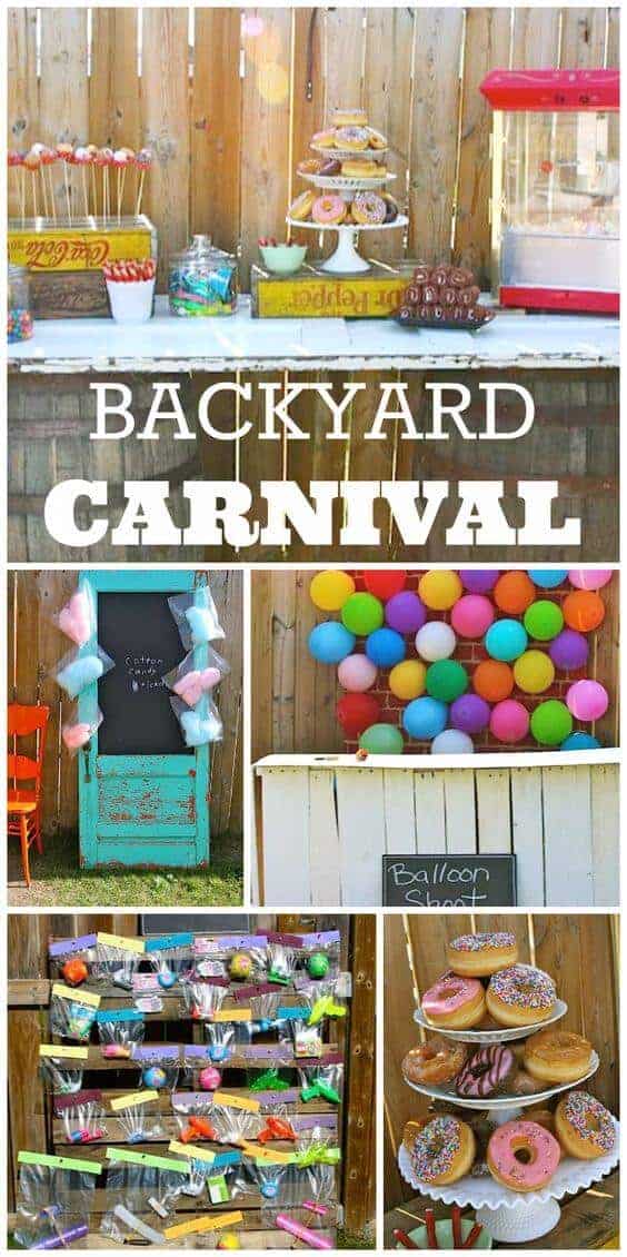 Carnival Birthday Party via Catch My Party