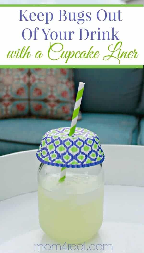 Keep Bugs Out of Your Drink by Mom 4 Real 