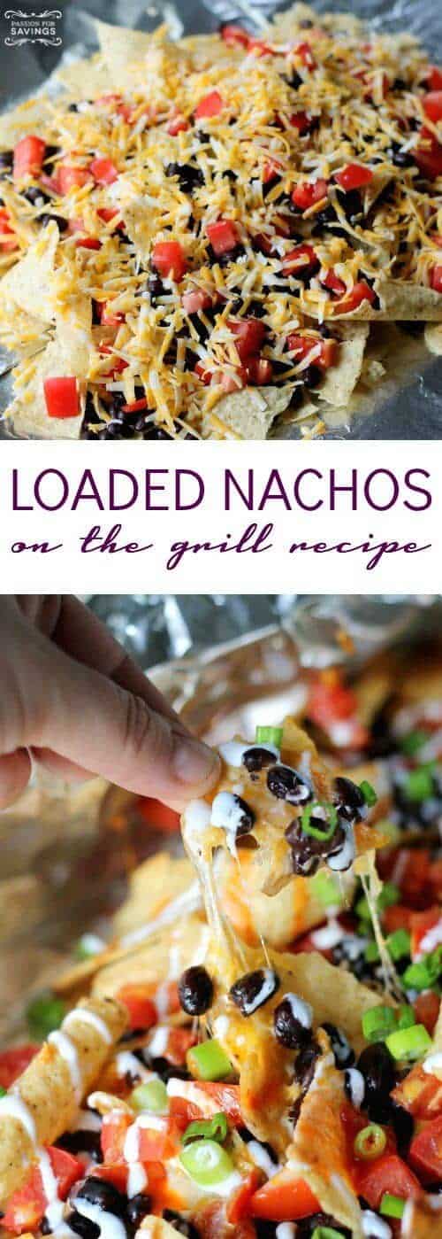 Loaded Nachos on the Grill by Passion for Savings 