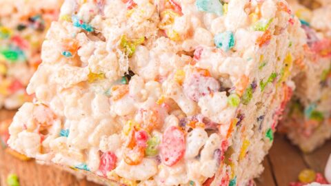 Rainbow Rice Krispie Treats Recipe