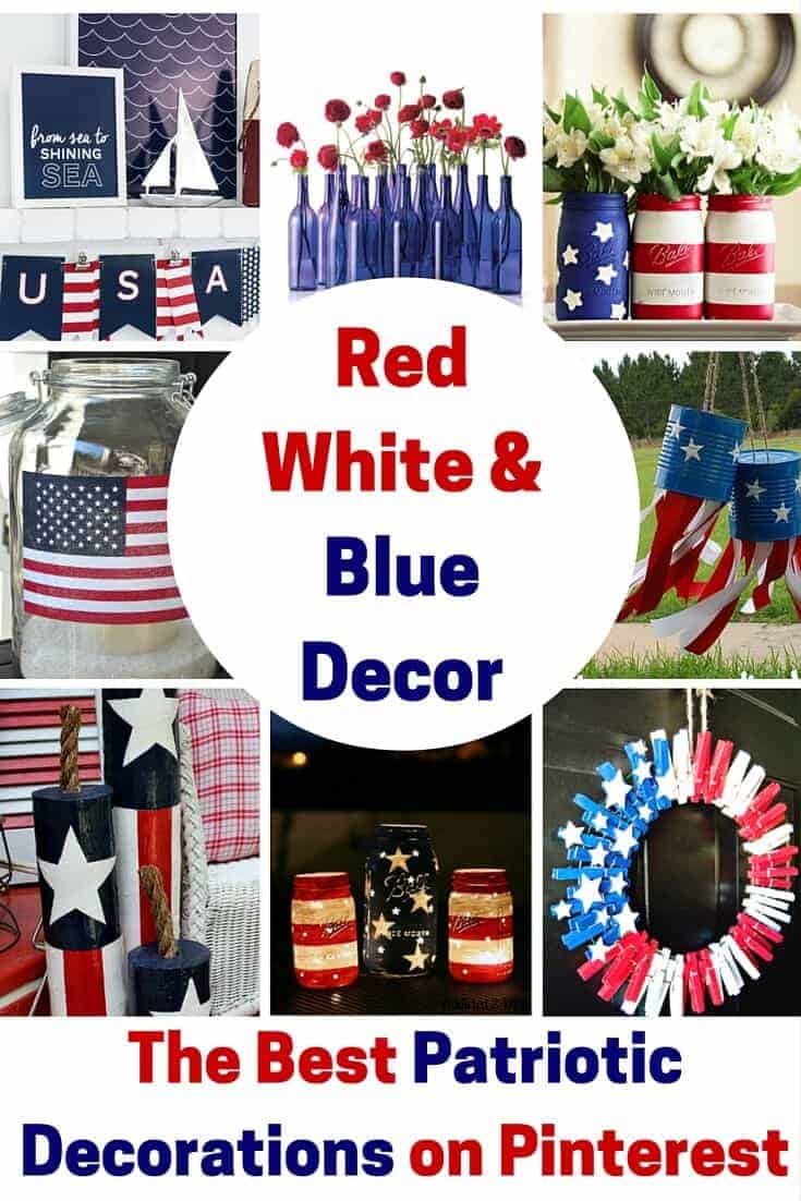 12 Red  White  and Blue  Decoration Ideas  Princess Pinky Girl