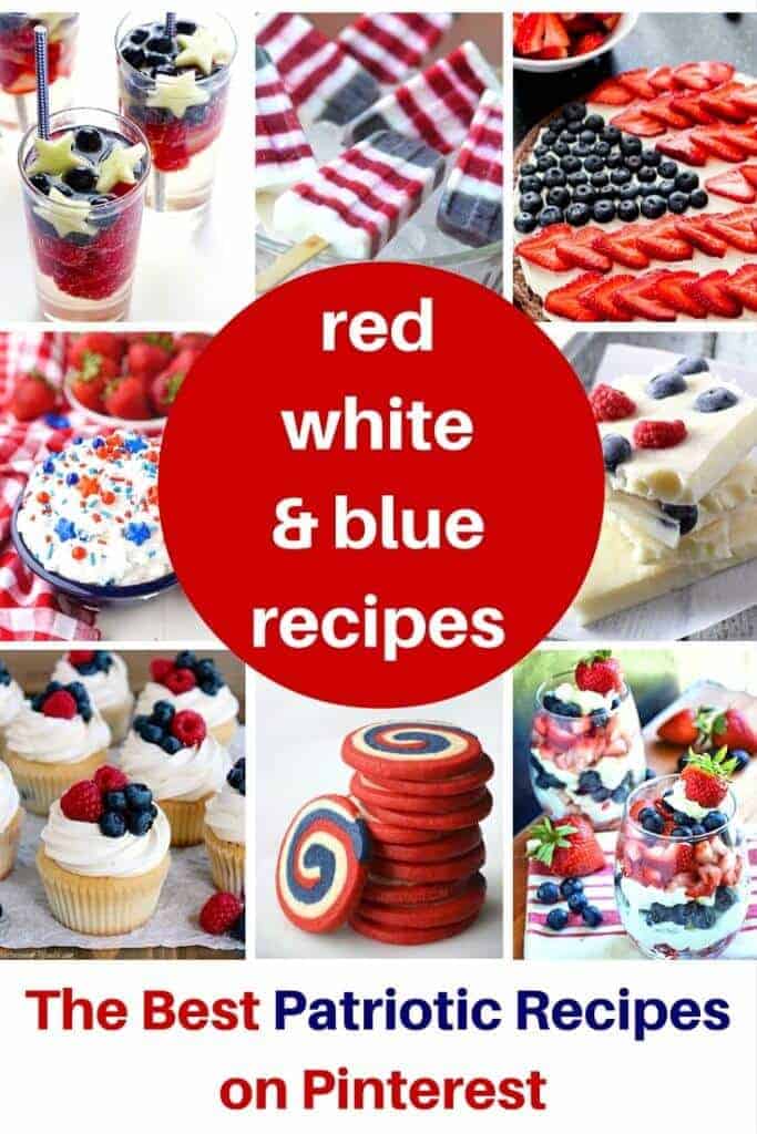 Red White & Blue Recipes