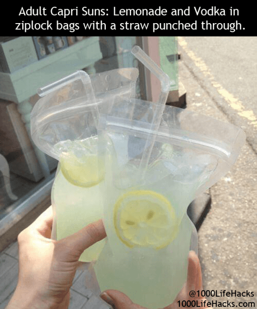 Adult Capri Suns | 1000 Life Hacks 