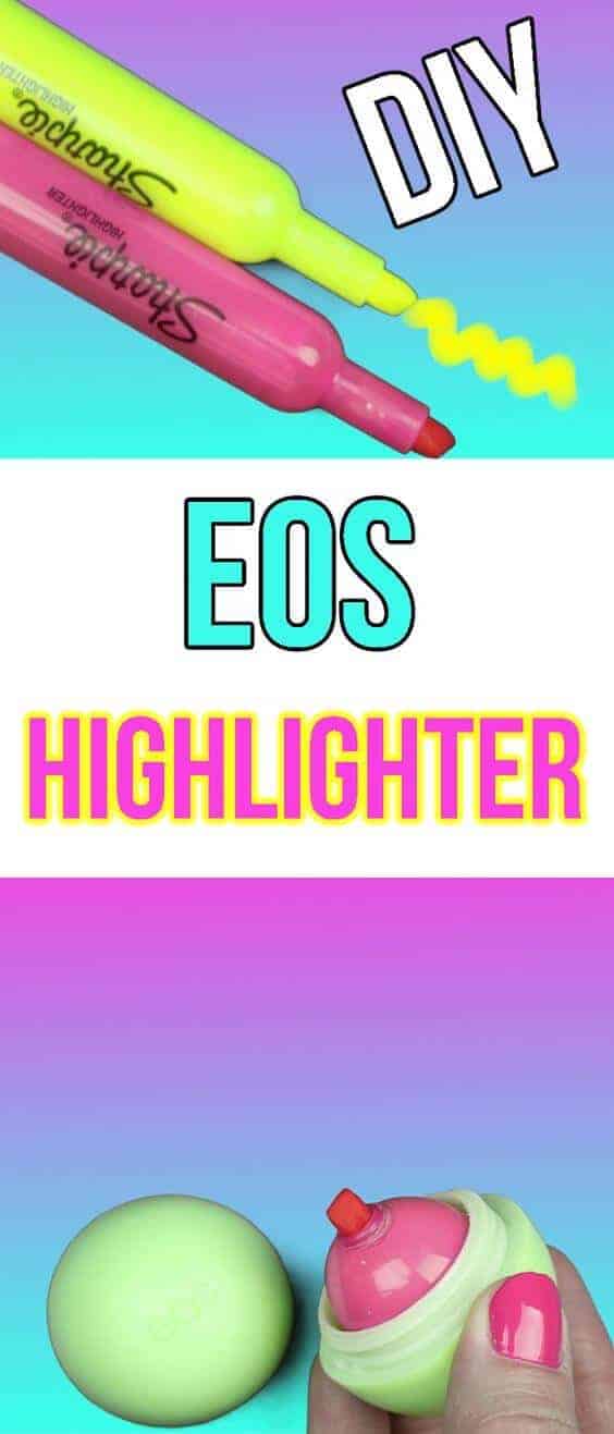 DIY EOS Highlighters | Kimspired DIY