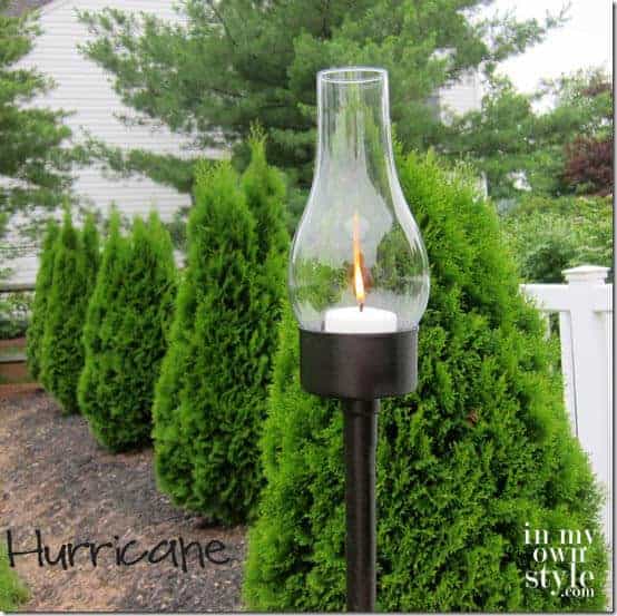 DIY Outdoor Hurrican Holder | In My Own Style