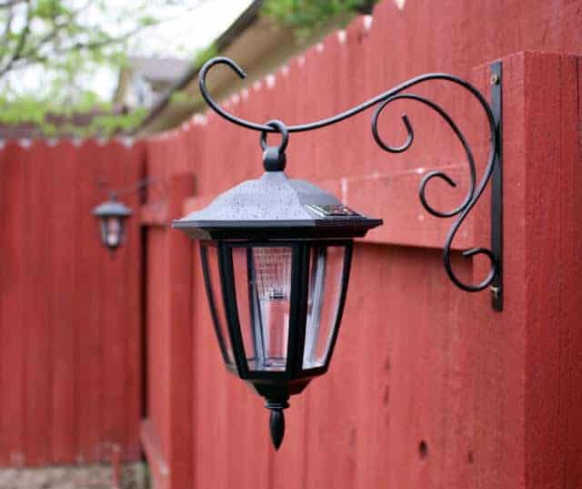 Dollar Store Hanging Coach Solar Coach Lights | Running with Scissors