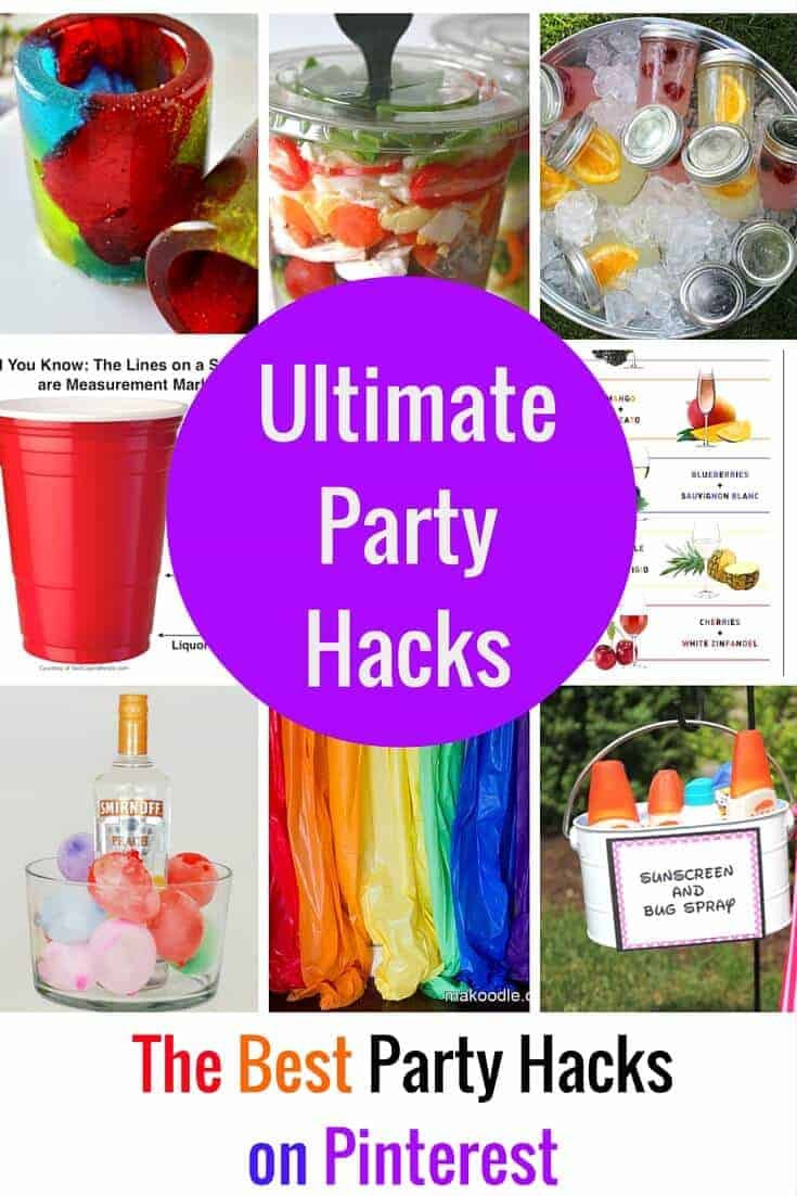 THE BEST PARTY HACK! This is the easiest way to keep food cold if your, party hacks