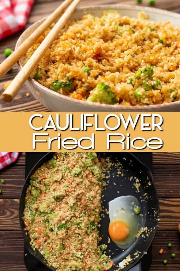 The best Cauliflower Fried Rice