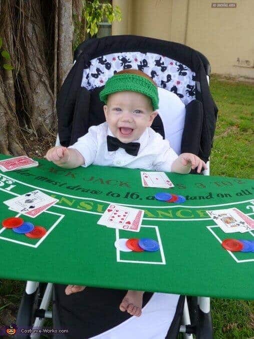 Casino Dealer Stroller Halloween Costume by Costume Works 