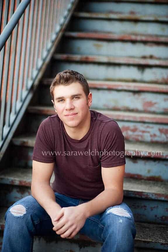 Classic Senior Guy Picture by Sarah Welch Photography
