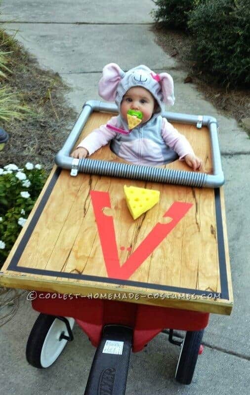 Cutest Mouse Trap Costume by Coolest Homemade Costumes 