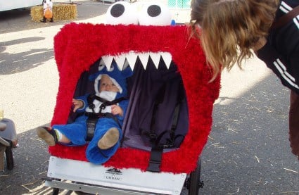 Elmo Halloween Stroller | Phinneywood