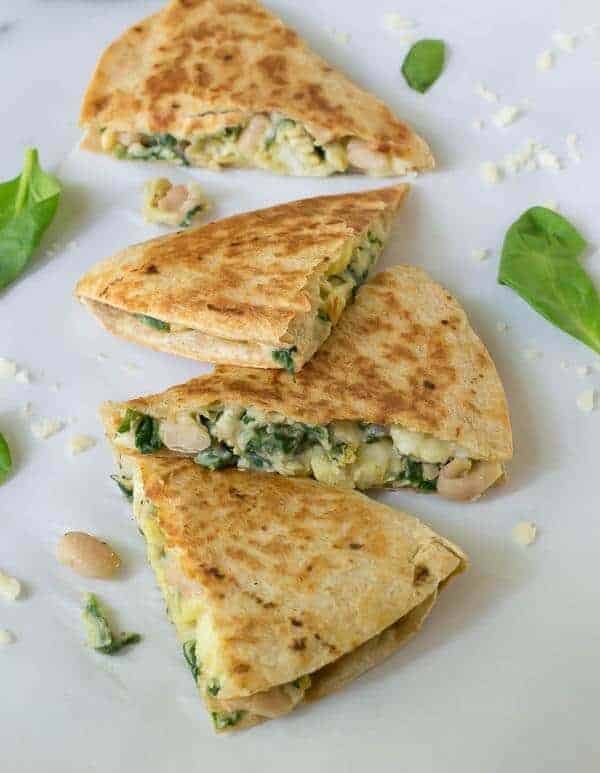 Freezer Breakfast Quesadillas 